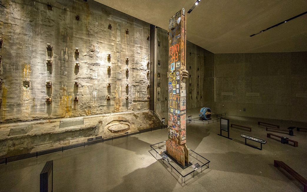 9/11 Memorial Museum's Last Column in New York City.