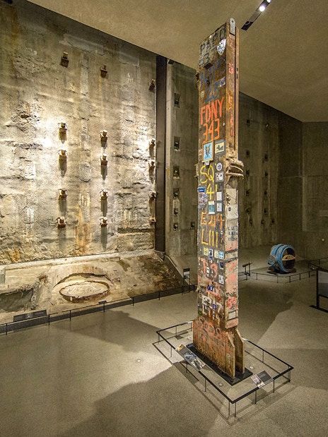#9/11 Memorial Museum's Last Column in New York City.