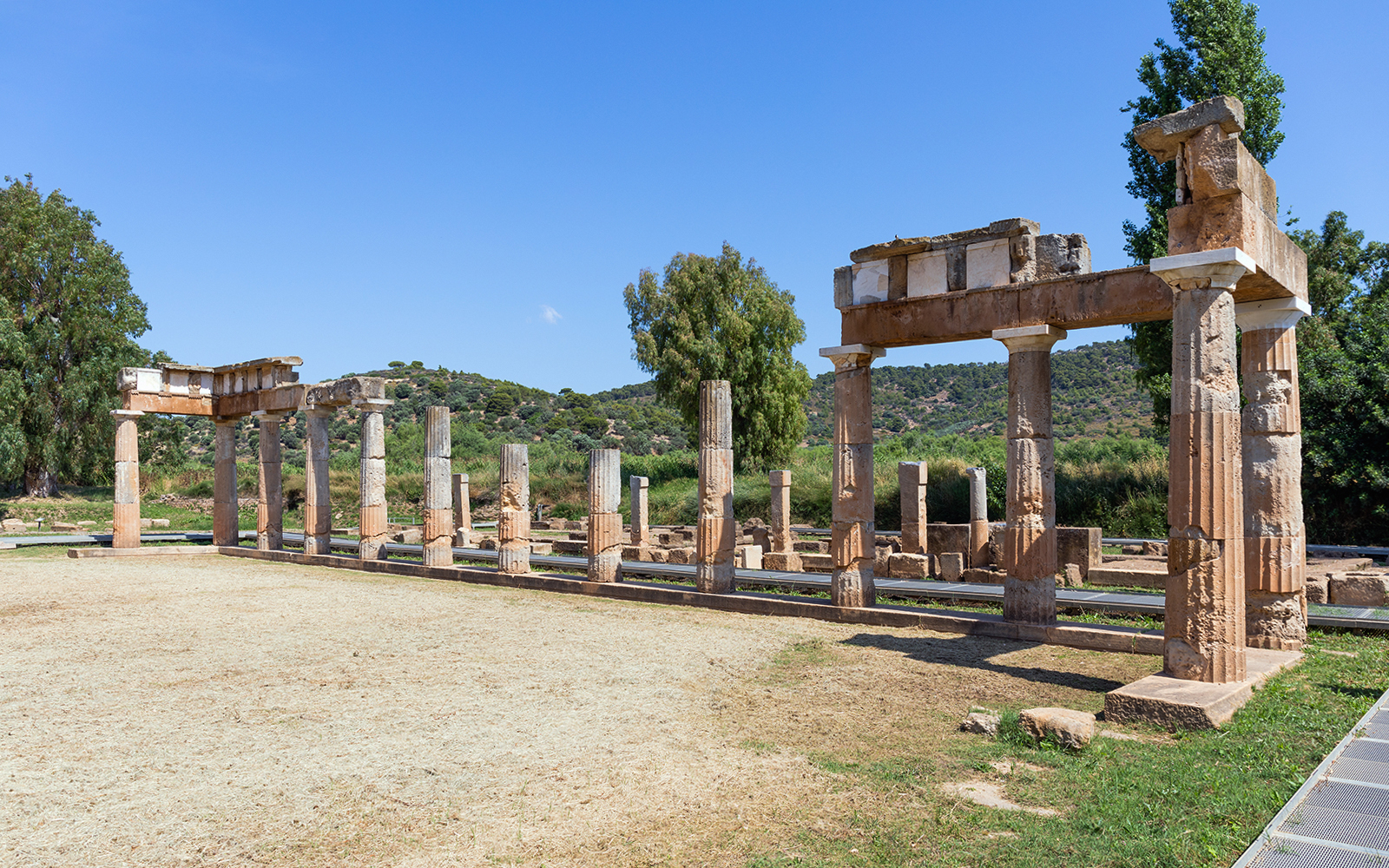 The Temple of Artemis at Brauron