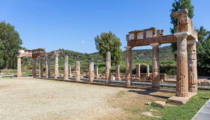 The Temple of Artemis at Brauron
