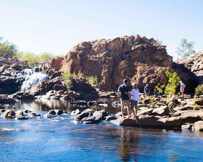 Full-Day Guided Tour of Katherine Gorge & Edith Falls with Round-Trip Transfers