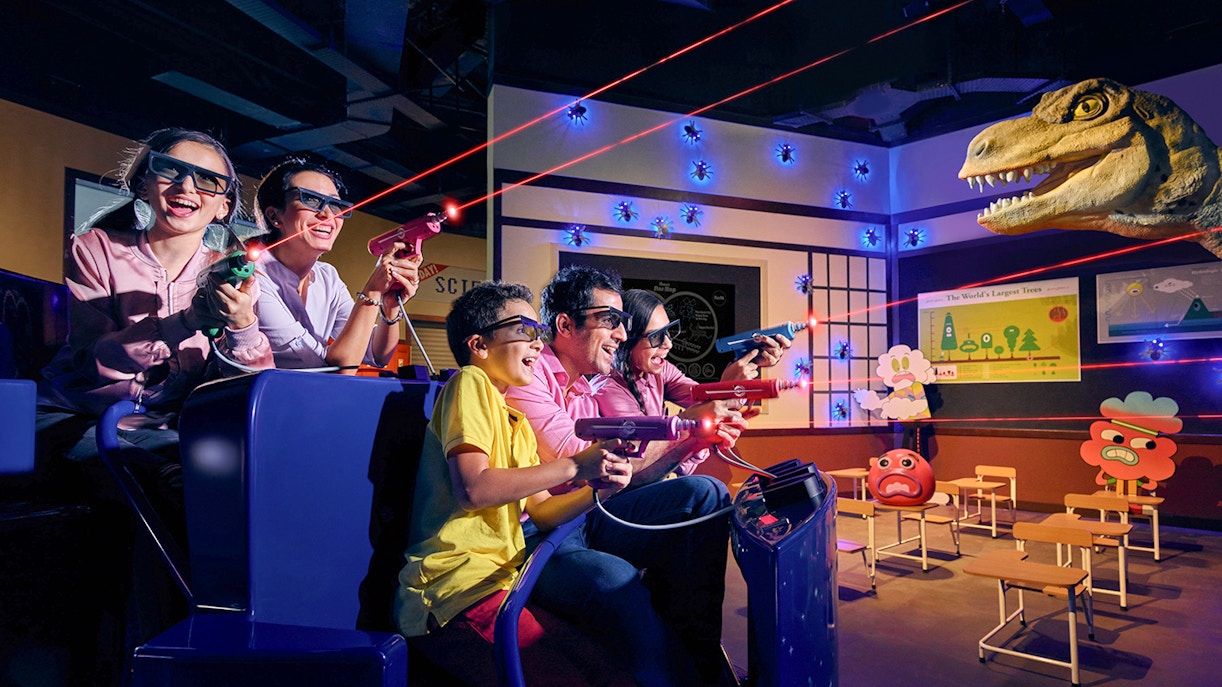 Ski Dubai indoor slopes and IMG Worlds of Adventure theme park attractions in Dubai combo offer.