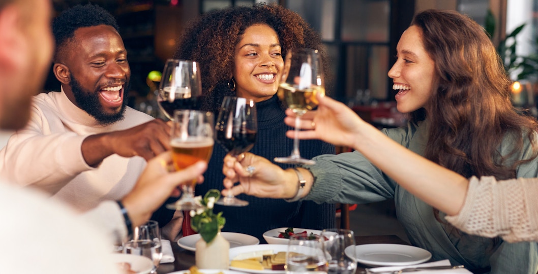 Group of people enjoying food and vodka tour in Wroclaw