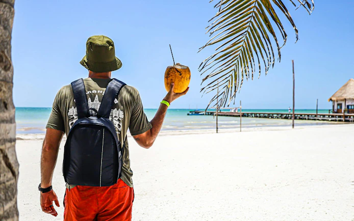 From Cancún: Holbox Island Day Trip with Isla Pasión, Punta Mosquito & Yalahau Spring