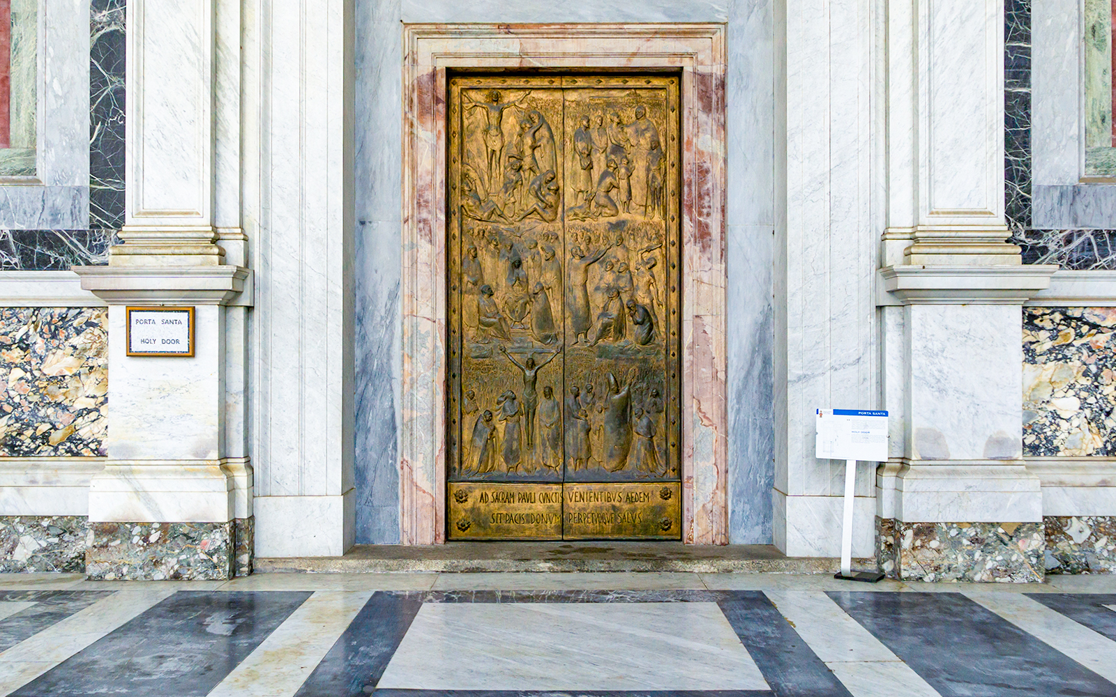 Holy Door of the Basilica St. Paul's Outside the Walls