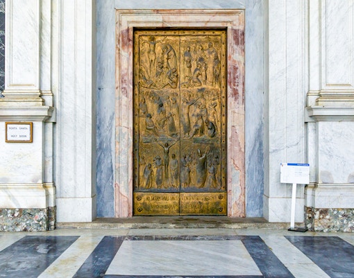 Holy Door of the Basilica St. Paul's Outside the Walls