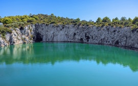 La grotte marine de l'Œil du Dragon