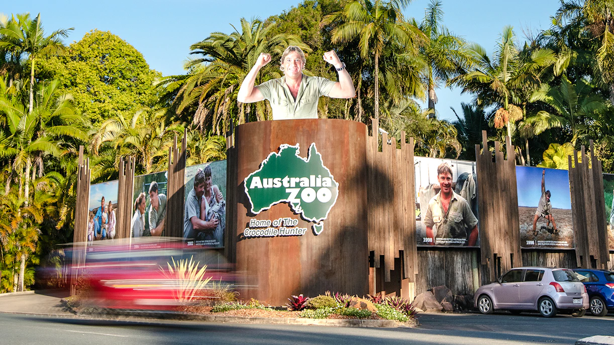 Entrance of Australia Zoo