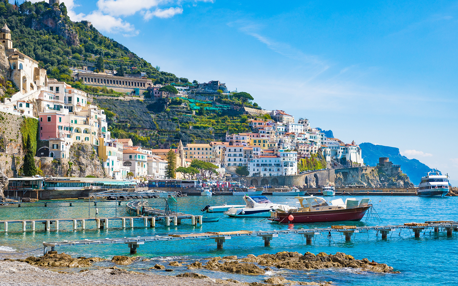 Porto de Salerno (cruzeiro a bordo)