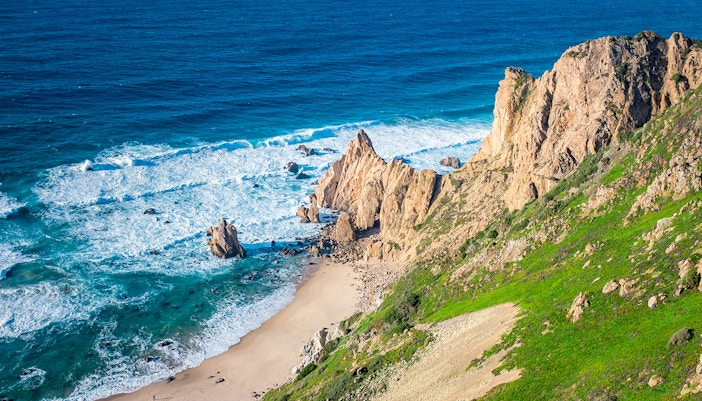 Uncrowded Surfing Beach