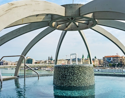 Termas de Budapeste piscina rudas