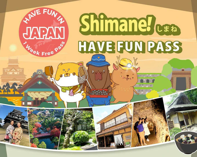 Have Fun in Shimane Pass: Choose from 3 facilities
