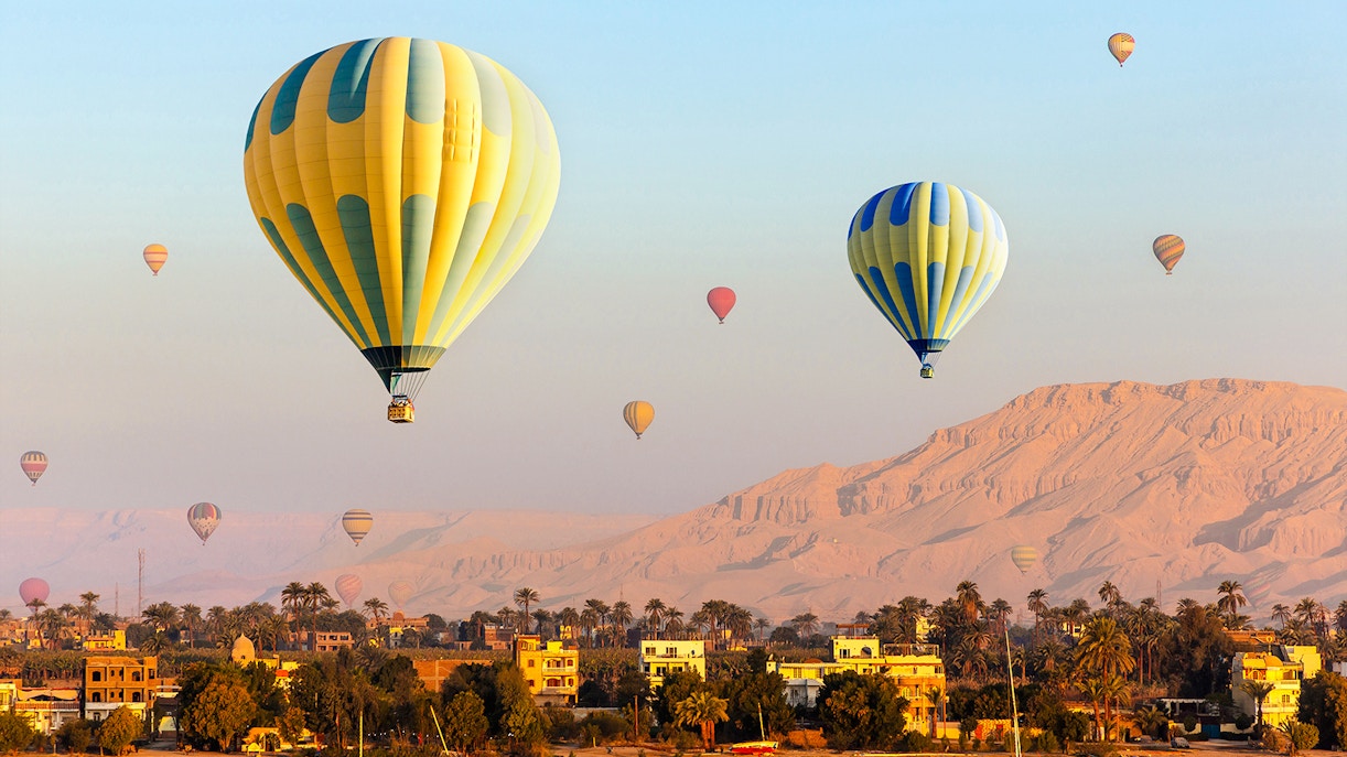 Hot air balloons luxor