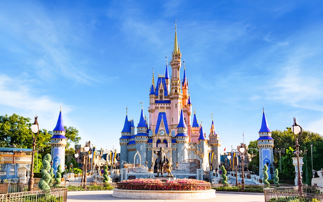 Cinderella Castle at Walt Disney World Resort, Orlando.