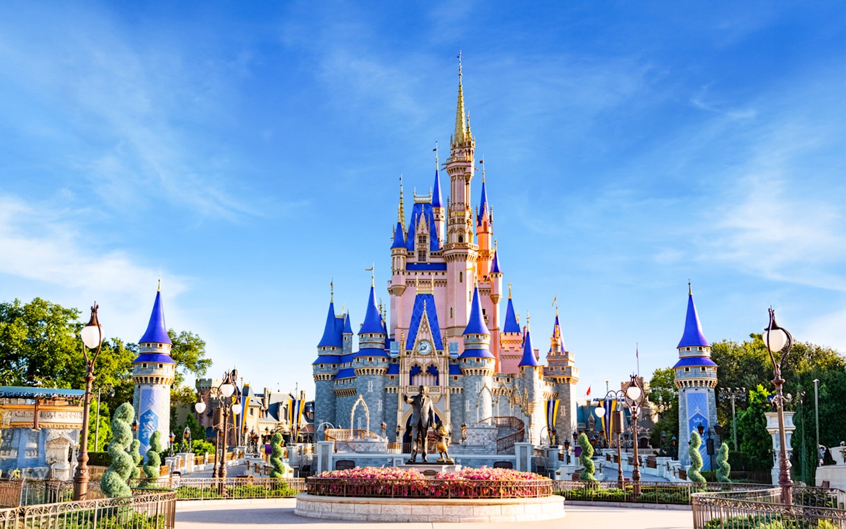 Cinderella Castle at Walt Disney World Resort, Orlando.