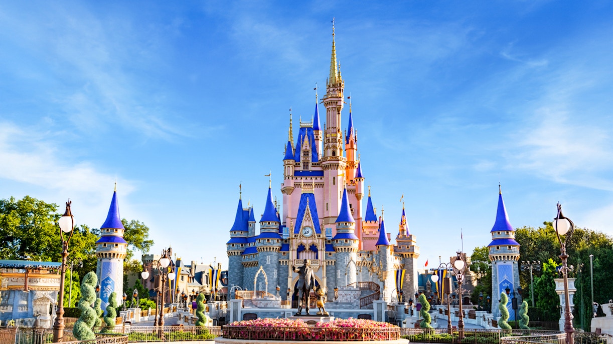 Cinderella Castle at Walt Disney World Resort, Orlando.