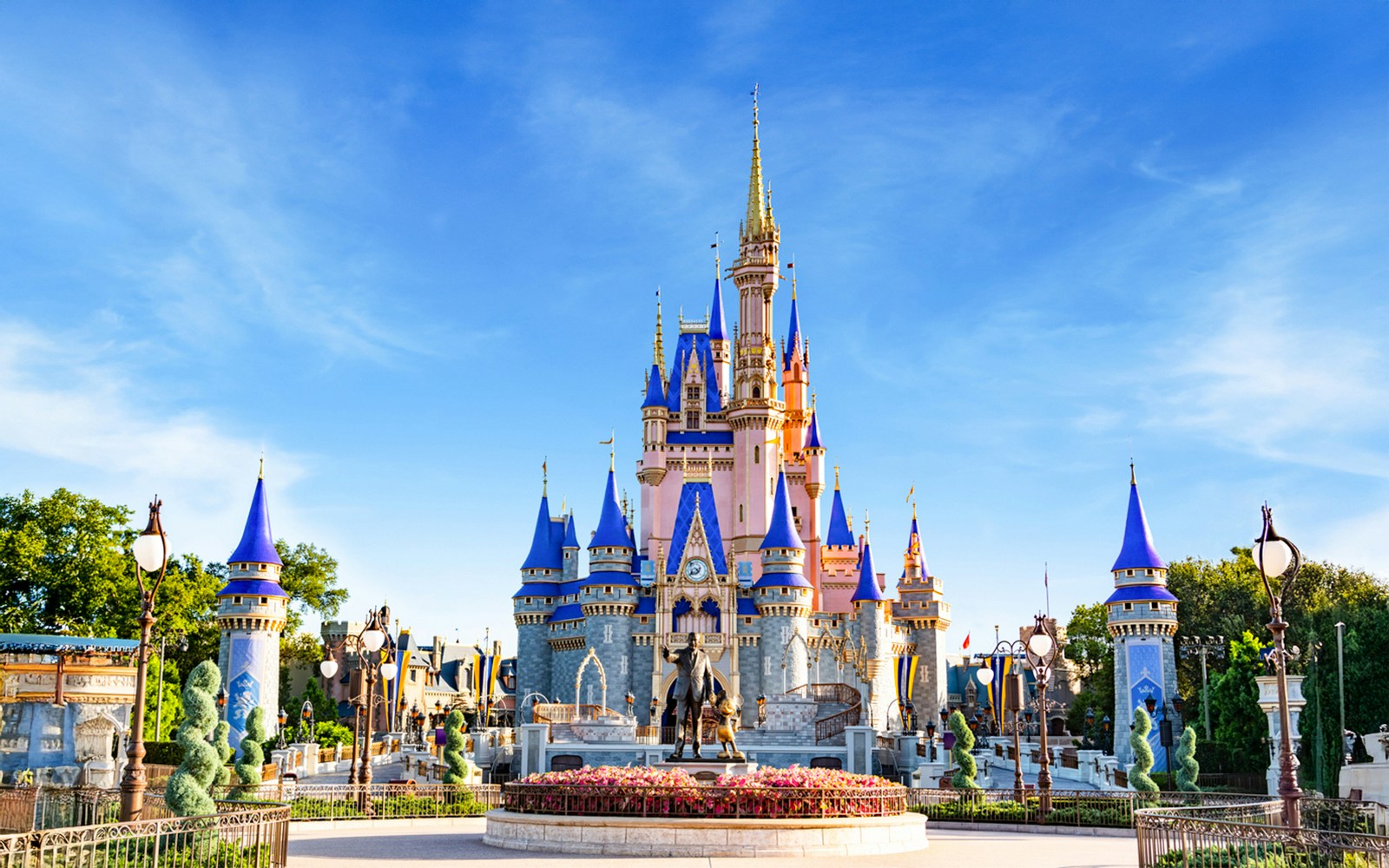 Cinderella Castle at Walt Disney World Resort, Orlando.