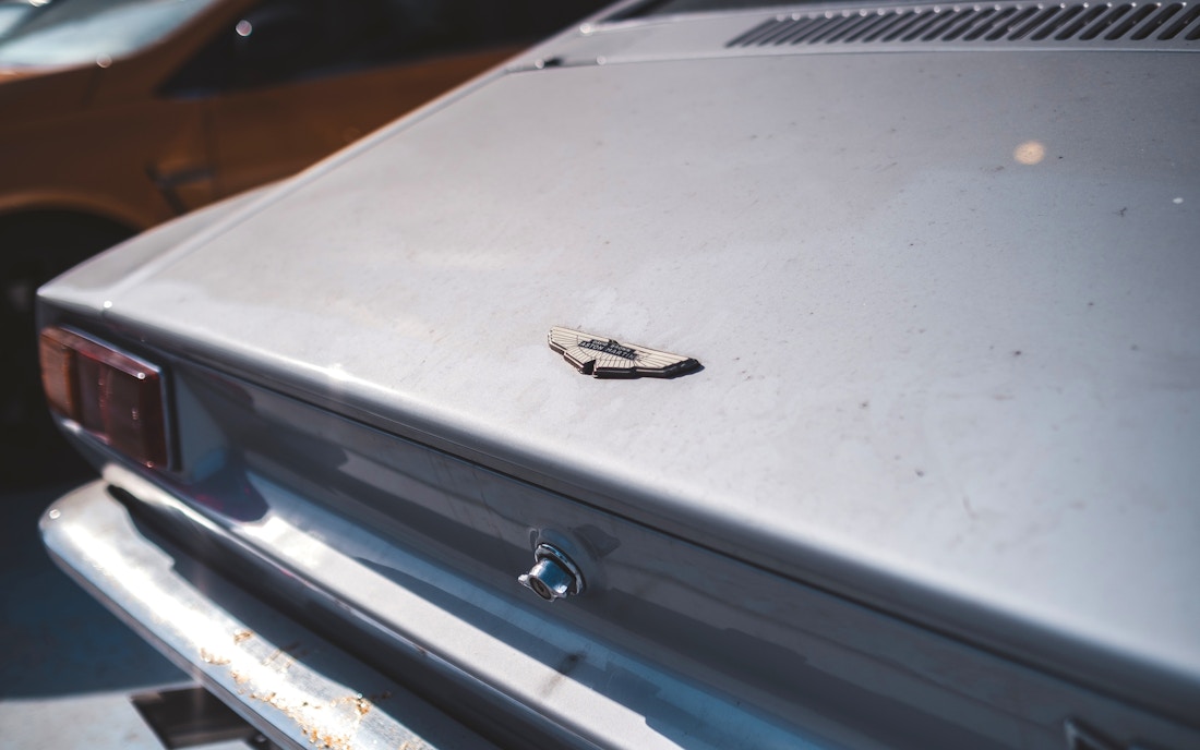 Vintage Silver 1971 Aston Martin