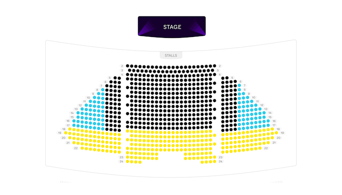 Coliseum Theater Stalls/Main Floor/Platea