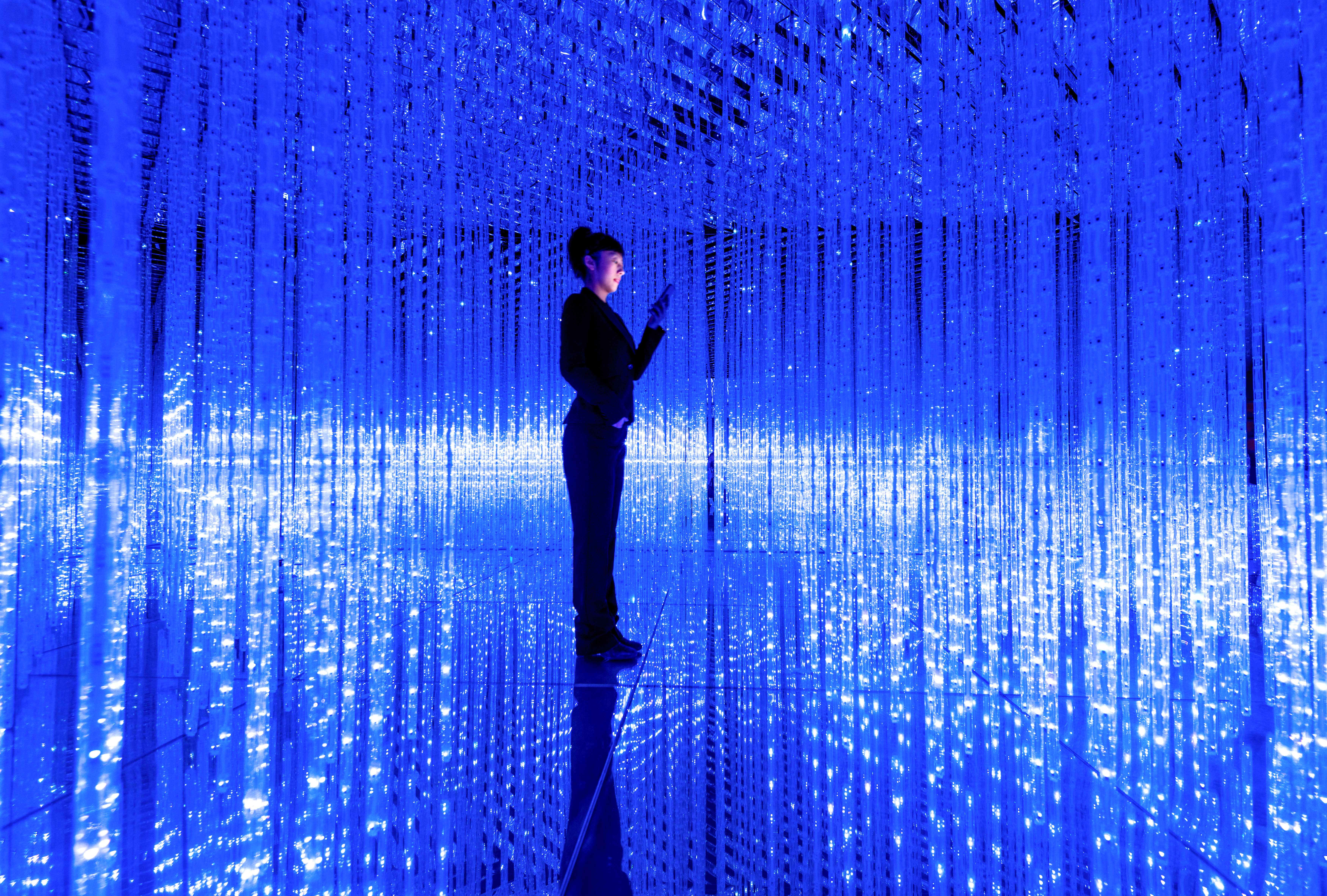 Light Art Museum Budapest- Whispering Walls