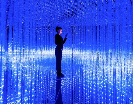 Light Art Museum Budapest- Whispering Walls