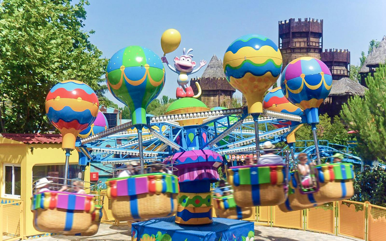 Crazy balloons ride