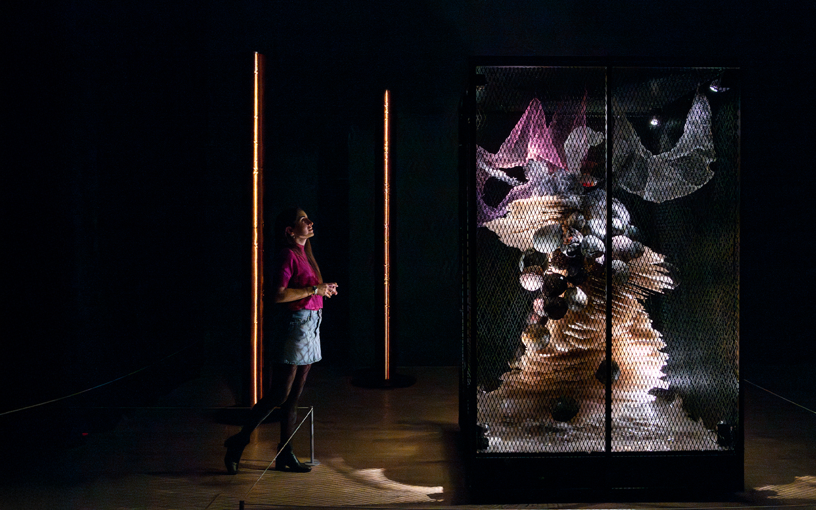 Installation view of Electric Dreams Art and Technology Before the Internet at Tate Modern.