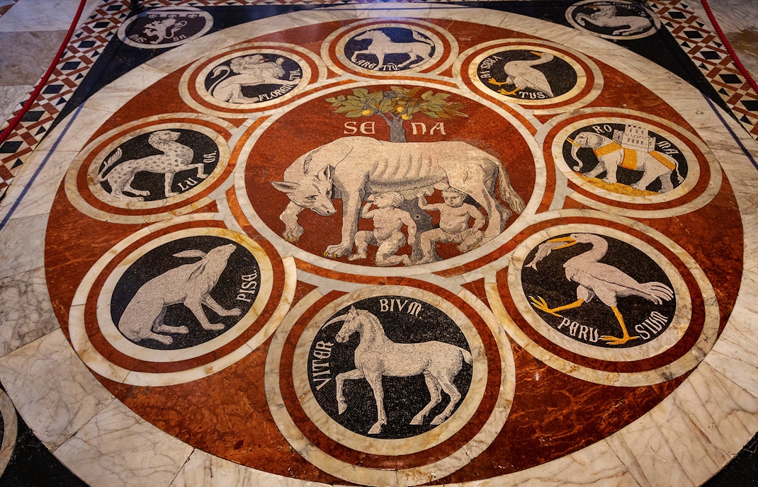 She-wolf of Siena Cathedral Floor
