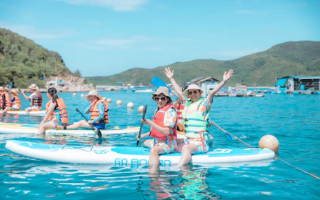 Nha Trang: Green Oasis Beach, SUP & Snorkeling