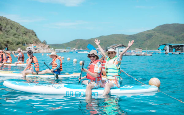 Nha Trang: Green Oasis Beach, SUP & Snorkeling