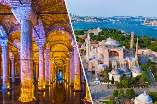 Combiticket Basilica Cisterne + Hagia Sophia met versnelde toegang