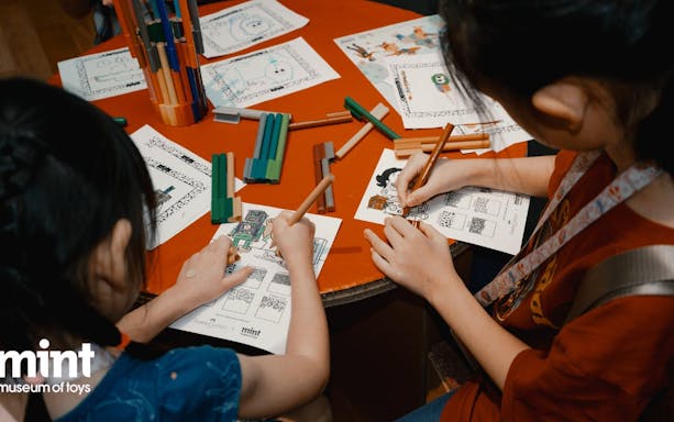 biglietto per il museo dei giocattoli mint-2