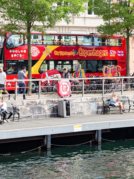 Hop-on Hop-off Copenhagen | 24–72h Passes + Boat Tour