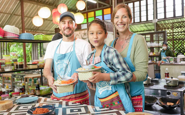 Half-Day Guided Thai Cooking Class at Mama Noi Cookery School