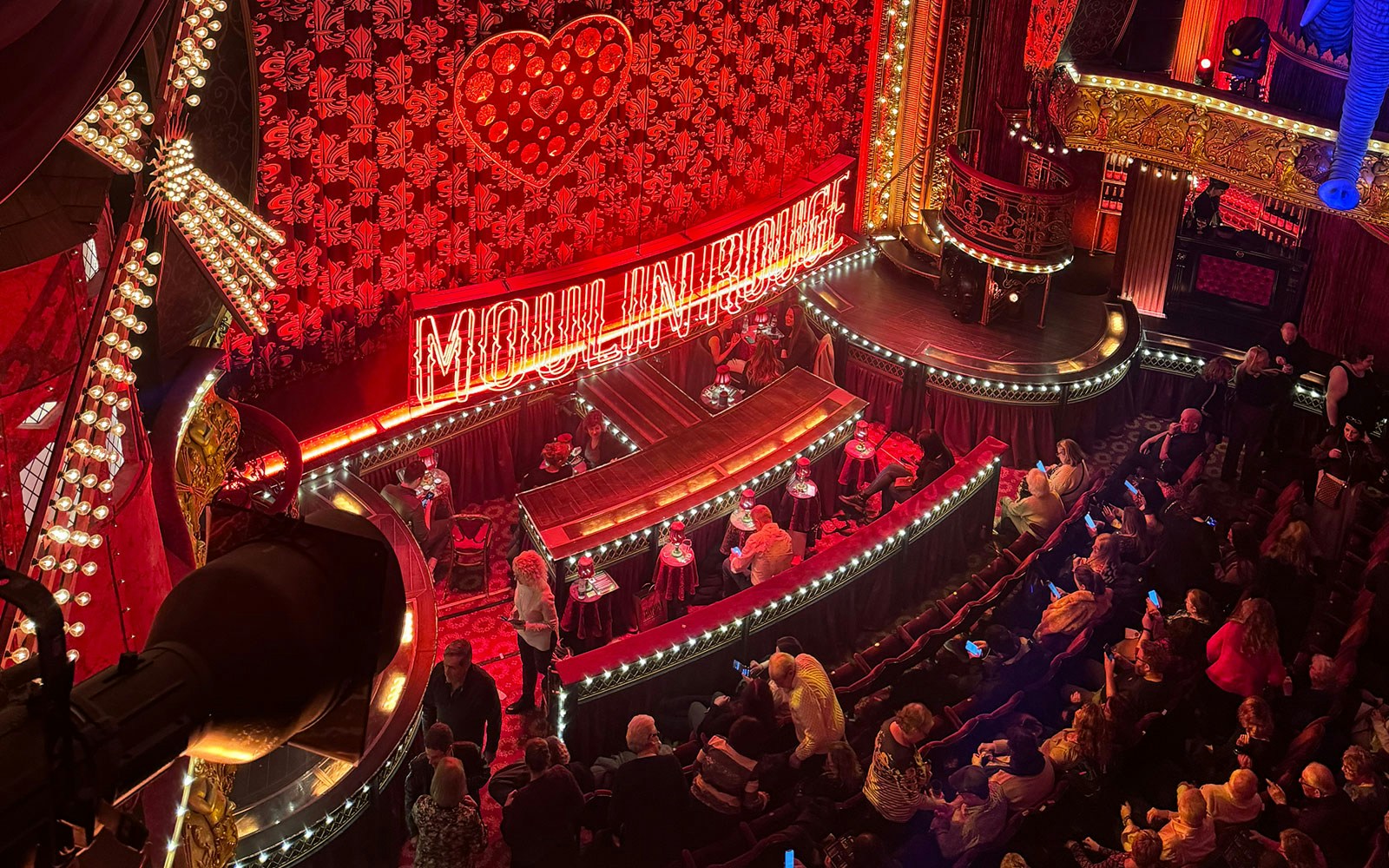 "Section: Grand Circle
Seat: J 26
Date: Jan 23, 2025
Show: Moulin Rouge! The Musical"