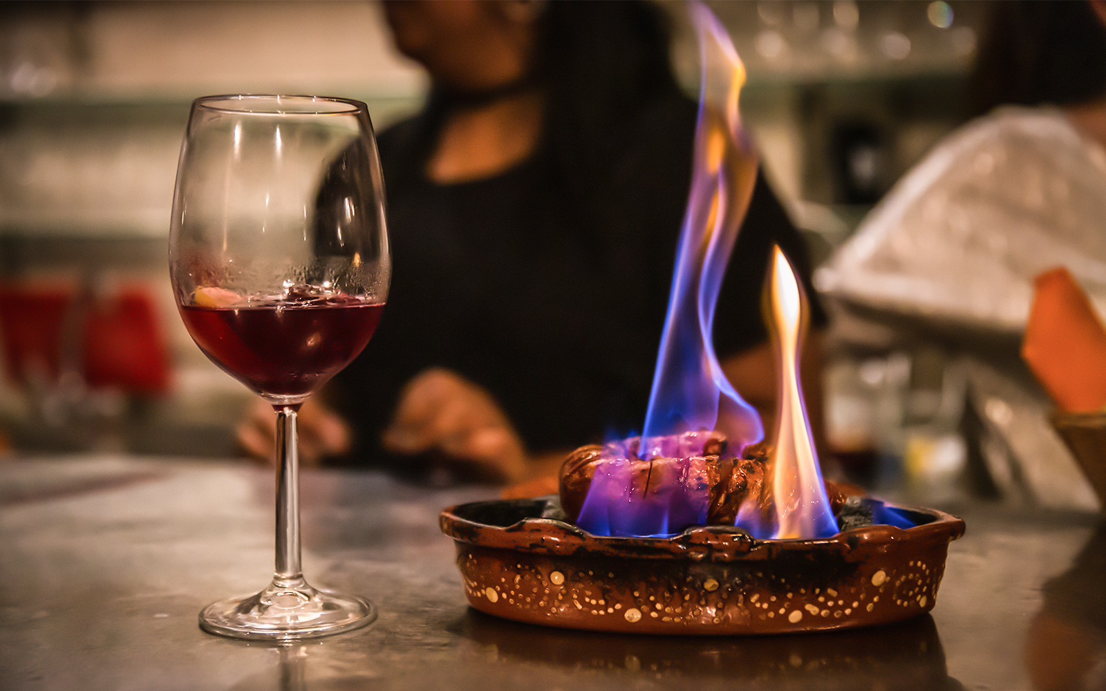 Traditional meal with a Fado show