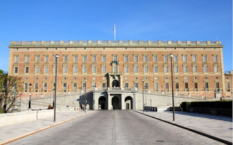 Royal Palace in Stockholm, part of The Troll Escape city exploration game.