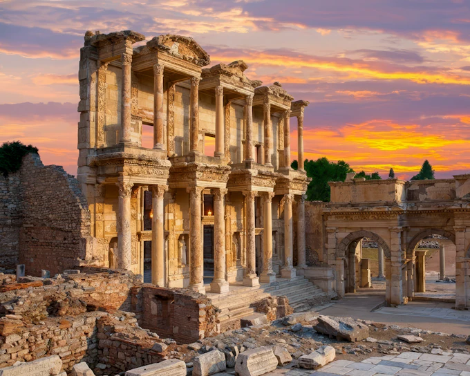 From Izmir Airport & Cardak Airport: Private VIP Ephesus & Pamukkale Day Tour