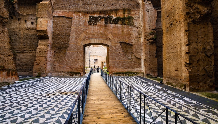 Bath of Caracalla ruins