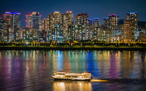 Han River Night Cruise by Eland Cruise