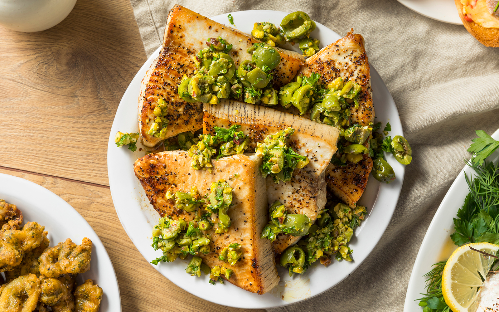 Grilled Swordfish Steaks