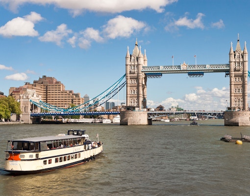 Cruise on the Thames River, London
