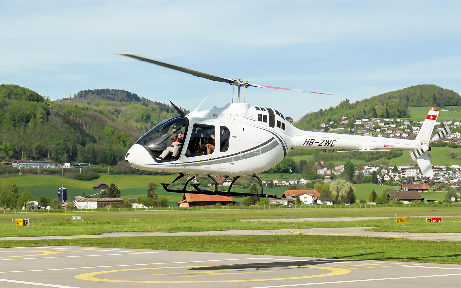 Private Helicopter Ride of Bern