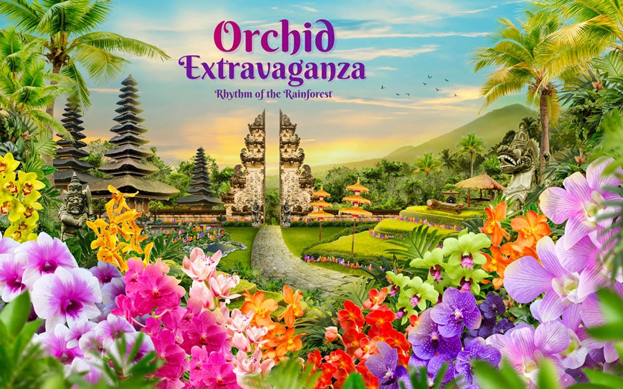 billets pour gardens by the bay : cloud forest (jurassic world experience) + flower dome + floral fantasy-2