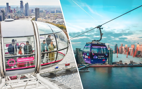 Combo: London Eye + IFS Cloud Cable Car Tickets