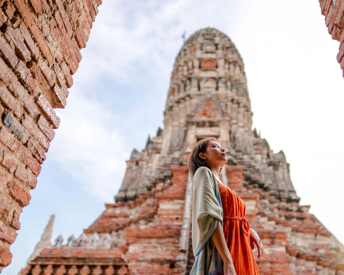From Bangkok: Ayutthaya Historical Park and Lopburi Monkey Temple Small-Group Tour
