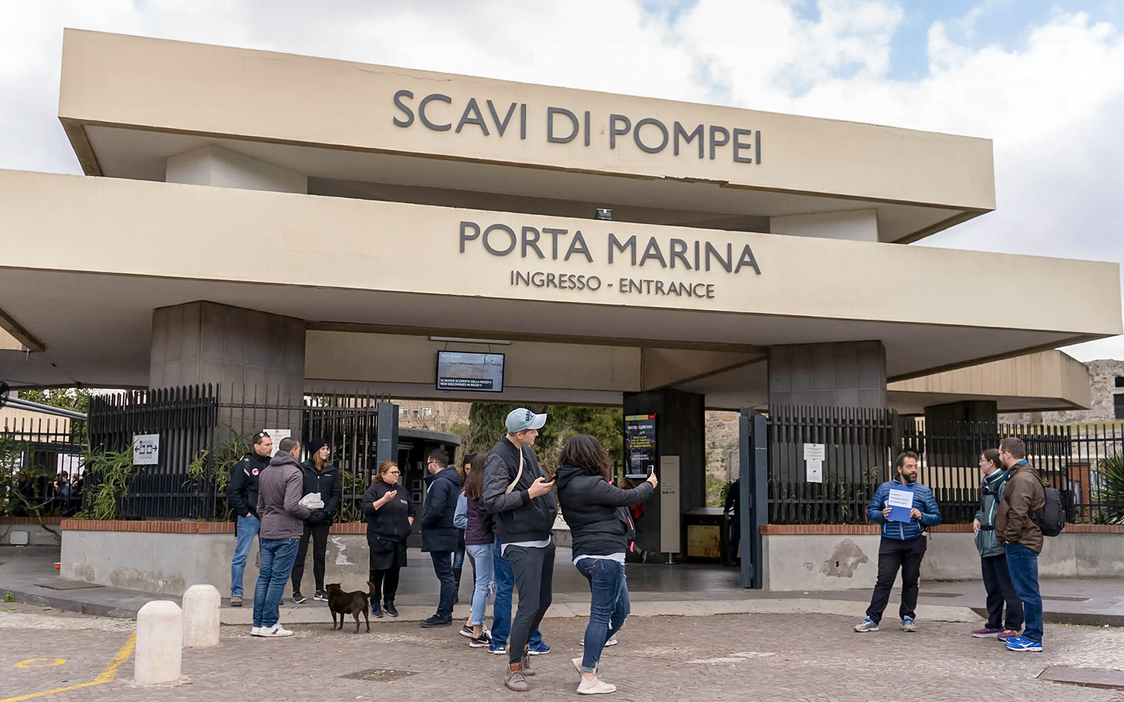Pompeii entrance