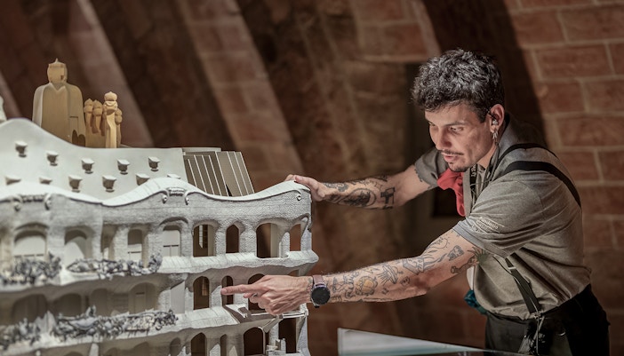 Exclusive look at the last private house designed by Antoni Gaudi.