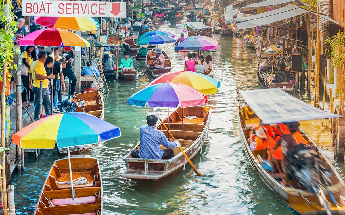guided tour of damnoen saduak floating market & maeklong railway market-2 guided tour of damnoen saduak floating market & maeklong railway market-2