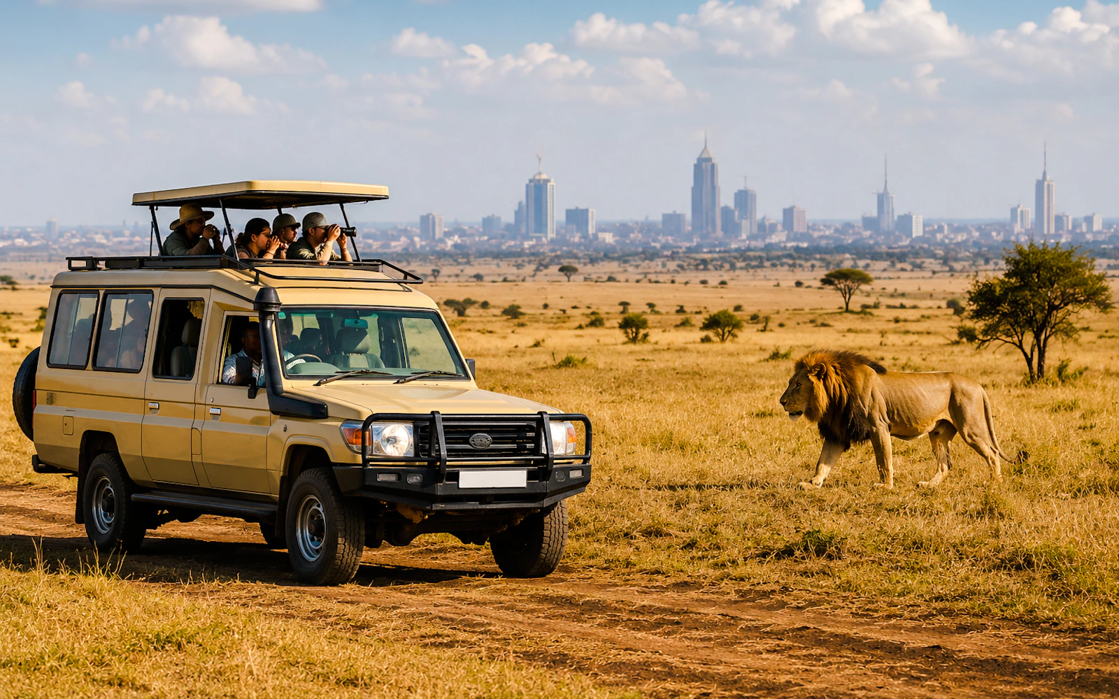 Nairobi National Park Guided Game Drive with Hotel Pickup (Product 56690)
